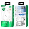 KSC-1601/WHITE ΛΕΥΚΟΣ ΦΟΡΤΙΣΤΗΣ USB 25W ΜΕ ΚΑΛΩΔΙΟ TYPEC 1m fast charging GAN