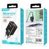 KSC-1614   ΜΑΥΡΟΣ ΔΙΠΛΟΣ ΦΟΡΤΙΣΤΗΣ USB 25W (με ένδειξη LED) fast charging