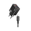 KSC-1236/BLACK  ΜΑΥΡΟΣ ΦΟΡΤΙΣΤΗΣ  TYPE C 1m