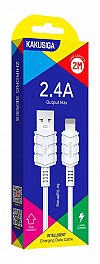 KSC-716/WHITE/LT   ΛΕΥΚΟ ΚΑΛΩΔΙΟ LIGHTNING (2m)