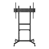 TECHLY ICA-TR044 ΒΑΣΗ ΔΑΠΕΔΟΥ ΜΕ ΡΟΔΕΣ&ΡΑΦΙ ΓΙΑ ΤΗΛΕΟΡΑΣΗ LCD/LED/Plasma 55-100"