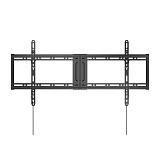 TECHLY ICA-PLB 814T Λεπτή βάση τοίχου με δυνατότητα κλίσης για τηλεοράσεις LED/LCD 43-95", μαύρη