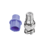 Pressure On Coaxial BNC Connector (Blue)