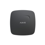 Fire Protect Black Wireless Smoke and Heat Detector AJAX
