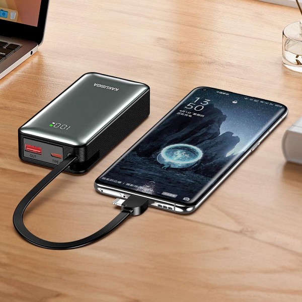 KSC-1099/BLACK POWERBANK 22.5W+PD20W  10000mAh