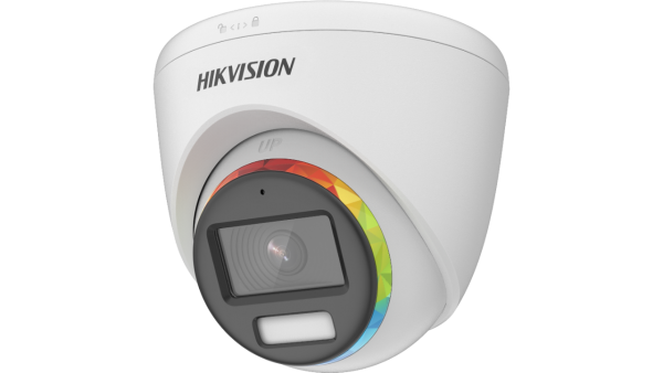 DS-2CE72DF8T-FSLN  2MP ColorVu Audio Fixed Turret 2.8mm Camera Hikvision