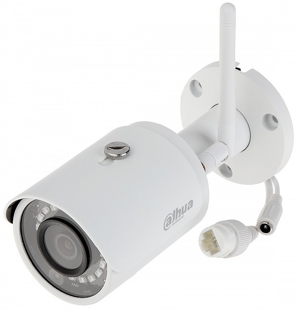 IPC-HFW1435S-W-0280B  2K H.265 Bullet 2.8mm Wi-Fi Camera
 Dahua