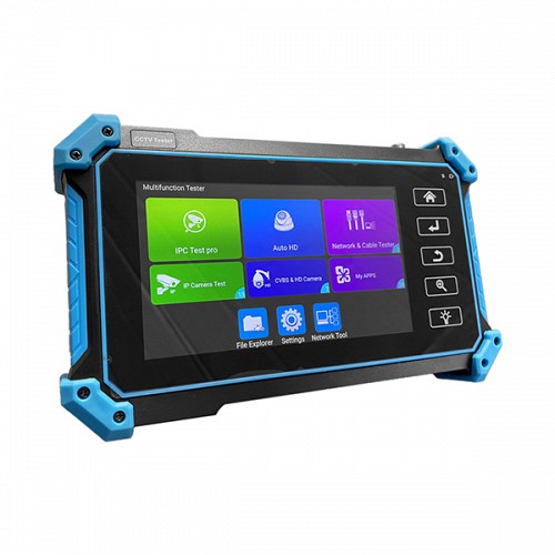 TARGET 8HT-1800 Υβριδικό CCTV tester, υψηλού επιπέδου ποιότητας, αντοχής και φορητότητας, με οθόνη αφής 5 ιντσών FullHD IPS
