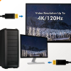 Techly  ICOC DSP-A14-030NT DisplayPort 8K M / M 3 m Μαύρο