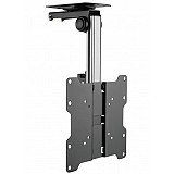Techly ICA-CPLB 222 Αναδιπλούμενη βάση οροφής για LED TV / LCD 17 "-37" Μαύρο