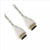 Hdmi καλώδιο High Speed with Ethernet cable 10m λευκό ICOC HDMI-4-100NWT