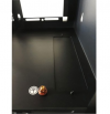 Techly Wall Rack Cabinet 10 9U Glass Door Black I-CASE EM-1009BKEC