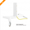 Techly ICA-TR48W Τροχήλατη βάση τηλεόρασης 37 έως 70 λευκό χρώμα