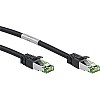 GOOBAY 66726 Καλώδιο δικτύου CAT 8.1 S / FTP, 10m, μαύρο