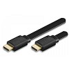 TECHLY ICOC HDMI-FE-100 Καλώδιο HDMI υψηλής ταχύτητας με Ethernet A / AM / M Flat 10m