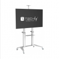 Techly ICA-TR49W Βάση δαπέδου για τηλεόραση με ρόδες λευκή από 70 έως 120