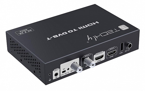 TECHLY IDATA HDMI-DVB679 ΨΗΦΙΑΚΟ MODULATOR HDMI 2.0 σε DVB-T HDCP2.2 4K