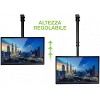 Techly ICA-CPLB 946L – Μακριά Τηλεσκοπική Βάση στήριξης οροφής tv-μόνιτορ 37-70”