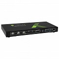 Techly IDATA KVM-HDMI4U 4x1 KVM SWITCH  με USB και HDMI 4K