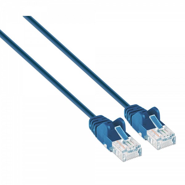 INTELLINET ICOC U6-SLIM-015BL CAT6 UTP SLIM 1.5M ΚΑΛΩΔΙΟ ΔΙΚΤΥΟΥ ΜΠΛΕ