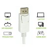 TECHLY IADAP DP-HDMIFP460  Προσαρμογέας DisplayPort Male σε HDMI Female 4K 60Hz  24.5 CM