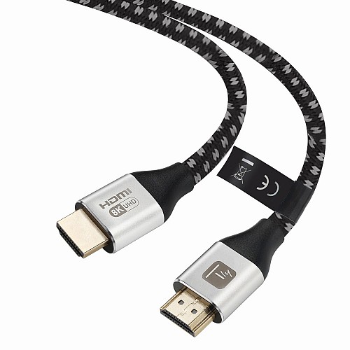 TECHLY ICOC HDMI21-8-020T HDMI™ Ultra High Speed ​​Cable Male / Male 8K@60Hz Certified 2m