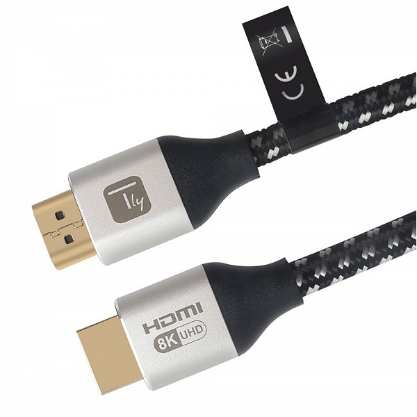 TECHLY ICOC  ICOC HDMI21-8-030T HDMI™ Ultra High Speed ​​Cable Male / Male 8K@60Hz Certified 3m