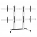 TECHLY ICA-TR4VW Βάση δαπέδου για 4 τηλεοράσεις LCD/LED 32-55 για Video Wall