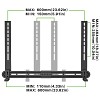TECHLY ICA-SP-SB06 Universal επιτοίχιος βραχίονας ηχομπάρας Max VESA 600x400