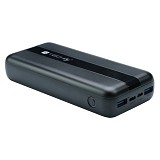 TECHLY I-CHARGE-2000020W Φορτιστής Power Bank 20000 mAh Έξοδος 3 θυρών 20W και καλώδιο Micro USB