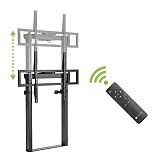 TECHLY ICA-TR68MW Motorized TV Wall Mount with Adjustable Height for TVs from 55-100" and Remote Control