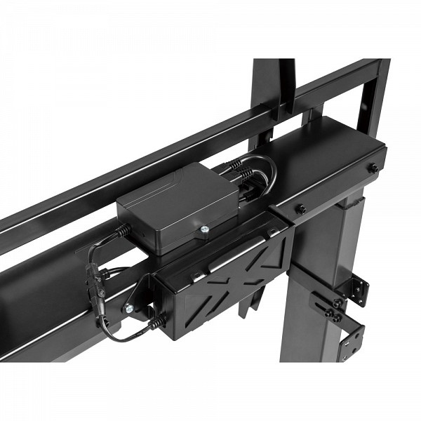 TECHLY ICA-TR68M Motorized TV Stand with Adjustable Height for TVs from 55-100 and Remote Control