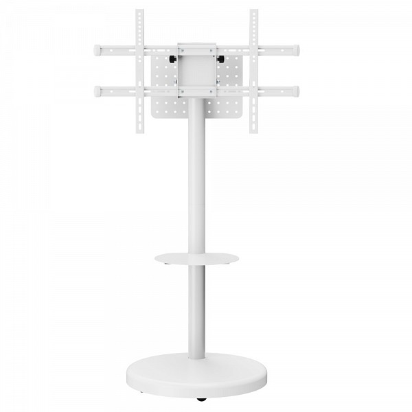 TECHLY ICA-TR55 ΤΡΟΧΛΗΛΑΤΗ ΒΑΣΗ ΜΕ ΡΑΦΙ ΓΙΑ ΤΗΛΕΟΡΑΣΗ LCD/LED/PLASMA 37-86 ΛΕΥΚΗ