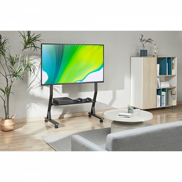 TECHLY ICA-TR325 ΒΑΣΗ ΔΑΠΕΔΟΥ ΤΡΟΧΗΛΑΤΗ ΜΕ ΡΑΦΙ ΓΙΑ ΤΗΛΕΟΡΑΣΗ LCD/LED/PLASMA 45-90