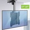 Techly ICA-CPLB 222 Αναδιπλούμενη βάση οροφής για LED TV / LCD 17 -37 Μαύρο