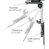 Techly ICA-CPLB 222 Αναδιπλούμενη βάση οροφής για LED TV / LCD 17 -37 Μαύρο