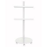 TECHLY ICA-TR102W Tροχήλατη βάση για Τηλεόραση LCD/LED/Plasma 32-70" λευκή
