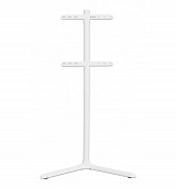 MANHATTAN ICA-TR 46MH ΦΟΡΗΤΟ STAND ΤΗΛΕΟΡΑΣΗΣ ΜΕ ΡΥΘΜΙΖΟΜΕΝΟ ΥΨΟΣ ΛΕΥΚΟ ΧΡΩΜΑ