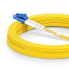 FS 10m (33ft) Fiber Patch Cable, 2 Fibers, LC UPC Duplex to LC UPC Duplex, Single Mode (OS2), Riser (OFNR), 2.0mm, Tight-Buffered, Yellow Hot