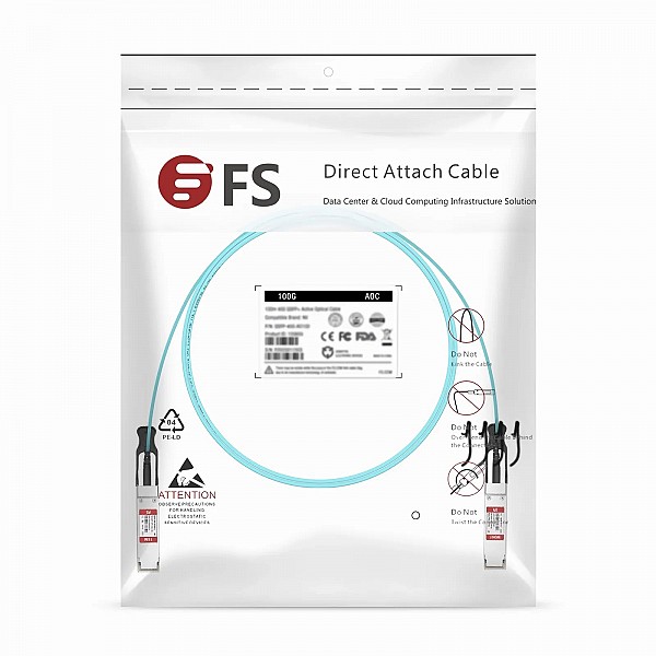 ARISTA 7m (23ft) Arista Networks AOC-Q-Q-100G-7M Compatible 100G QSFP28 Active Optical Cable Hot