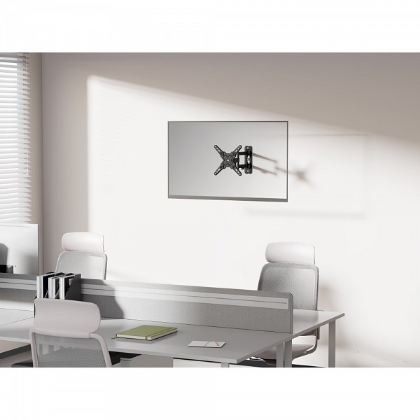 TECHLY ICA-LCD 422 Βάση τοίχου 3 αρθρώσεων για τηλεόρασεις για LED-LCD 13-42 Mαύρη
