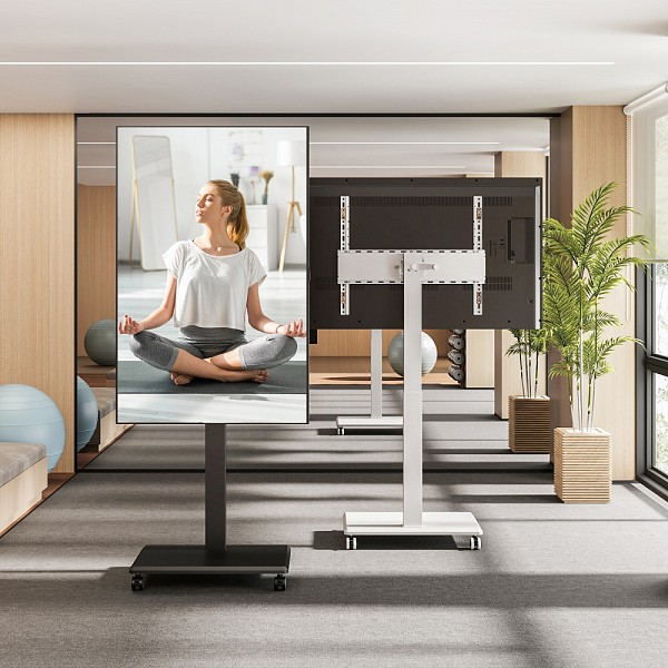 TECHLY ICA-TR101B ΒΑΣΗ ΤΗΛΕΟΡΑΣΗΣ ΔΑΠΕΔΟΥ 42΄ ΕΩΣ 75΄ΜΕ ΧΕΙΡΟΚΙΝΗΤΟ ΣΤΡΟΦΑΛΟ ΓΙΑ ΚΑΤΑΚΟΡΥΦΗ / ΟΡΙΖΟΝΤΙΑ ΠΡΟΒΟΛΗ