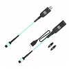 TECHLY IADAP USB32-MPO Επέκταση USB 5Gbps σε καλώδιο οπτικών ινών MPO 100 μέτρων