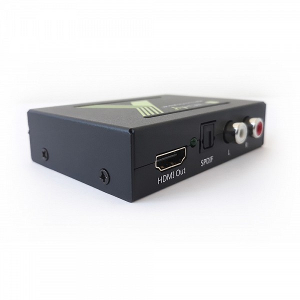 TECHLY IDATA HDMI-EA Audio Extractor HDMI SPDIF + RCA R/L 4K