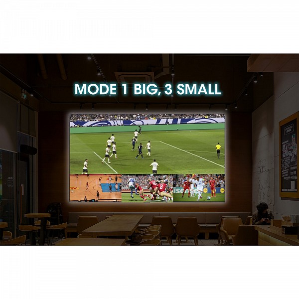 MANHATTAN IDATA HDMI-41MV4K Διακόπτης πολλαπλών προβολών HDMI 4x1 4K@30Hz, μαύρος