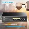 CUDY ICU-FS1006P POE SWITCH 6 ΘΥΡΩΝ 10/100M 60W
