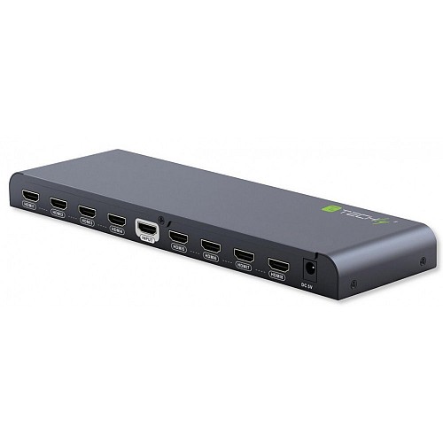 TECHLY IDATA HDMI2-4K8 Splitter HDMI 2.0 4K UHD 3D 8-way