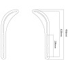 TECHLY ICA-SP-SB02 ΒΑΣΗ ΣΤΗΡΙΞΗΣ ΤΟΙΧΟΥ ΓΙΑ SOUNDBAR SONOS