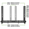 TECHLY ICA-SP-SB06 Universal επιτοίχιος βραχίονας ηχομπάρας Max VESA 600x400