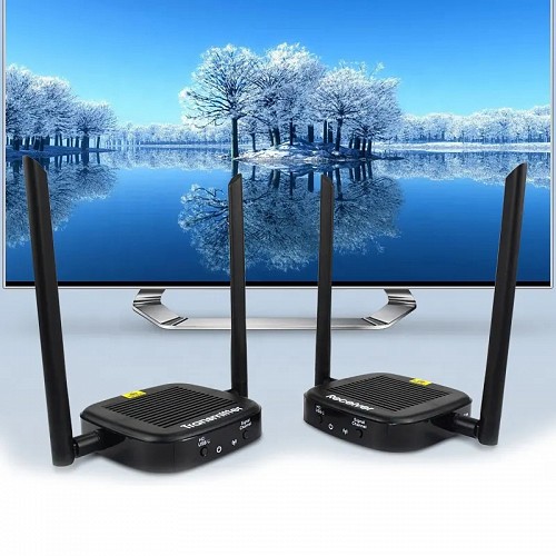 HDMI Wireless Transmitter and Receiver 200m HDMI USB Wireless Extender AV Video Sender HDMI Transmitter and Receiver with Type c Loop Out
